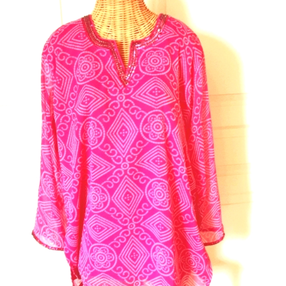 💜HOST PICK💜 Magenta Tunic made in India